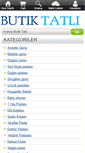 Mobile Screenshot of butiktatli.com